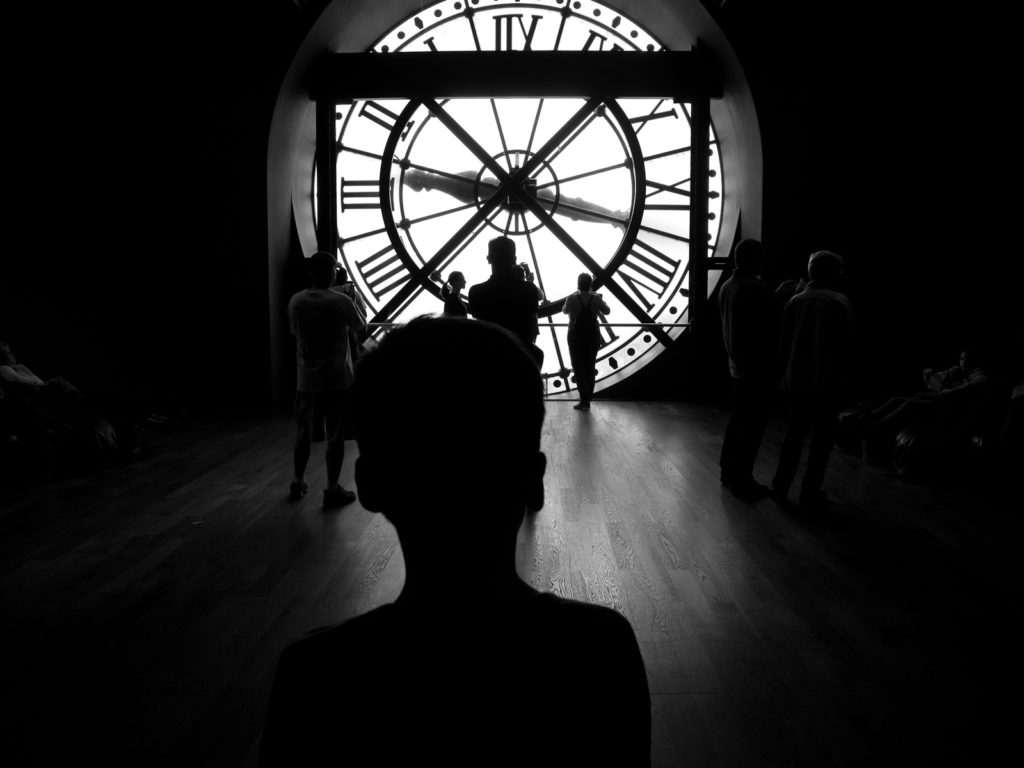 Behind the clock at Museé D'Orsay, Paris, France (Photo: Luis, click to enlarge).